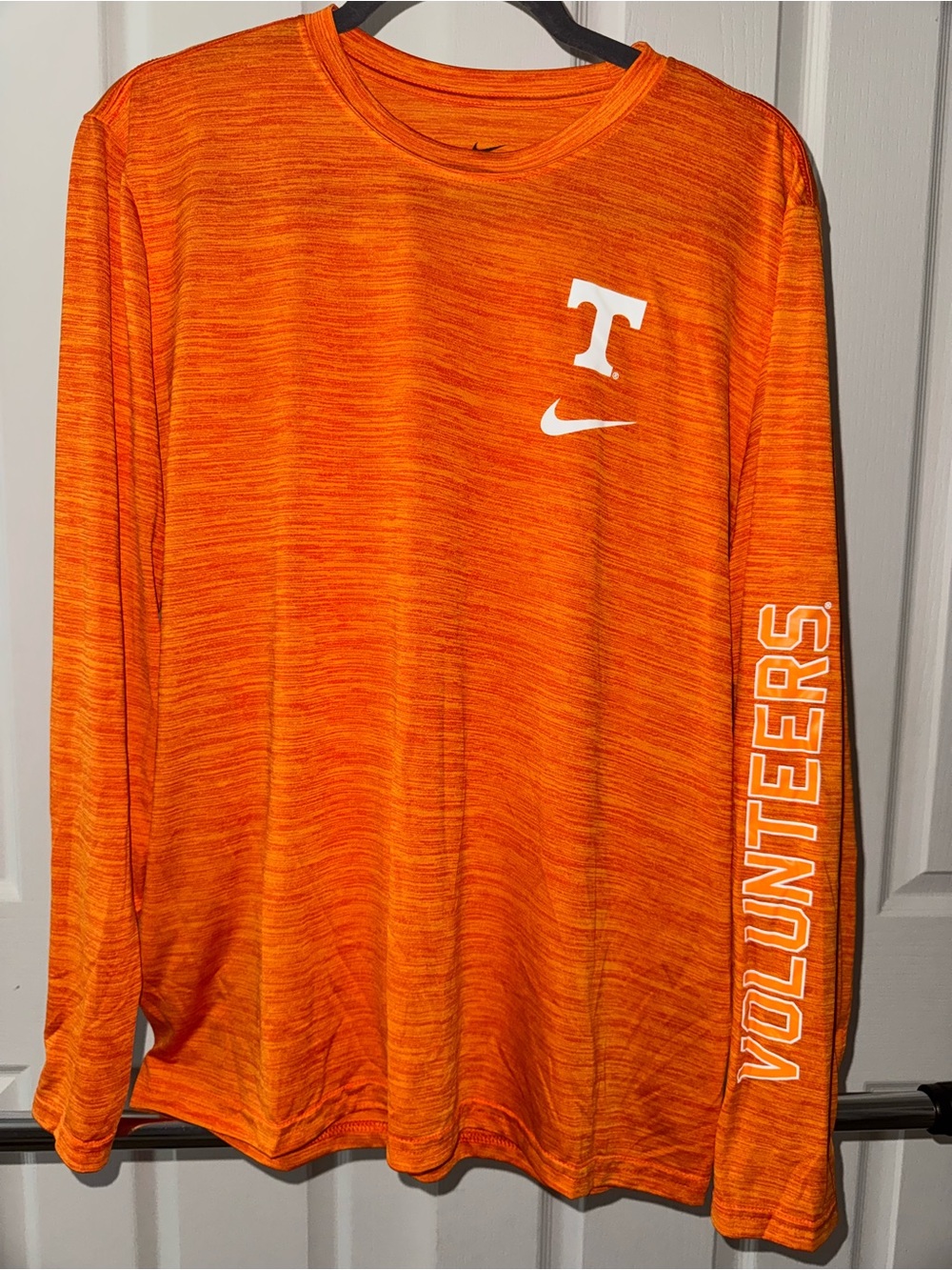 Nike Orange Heathered Tennessee Volunteers Long Sleeve Shirt